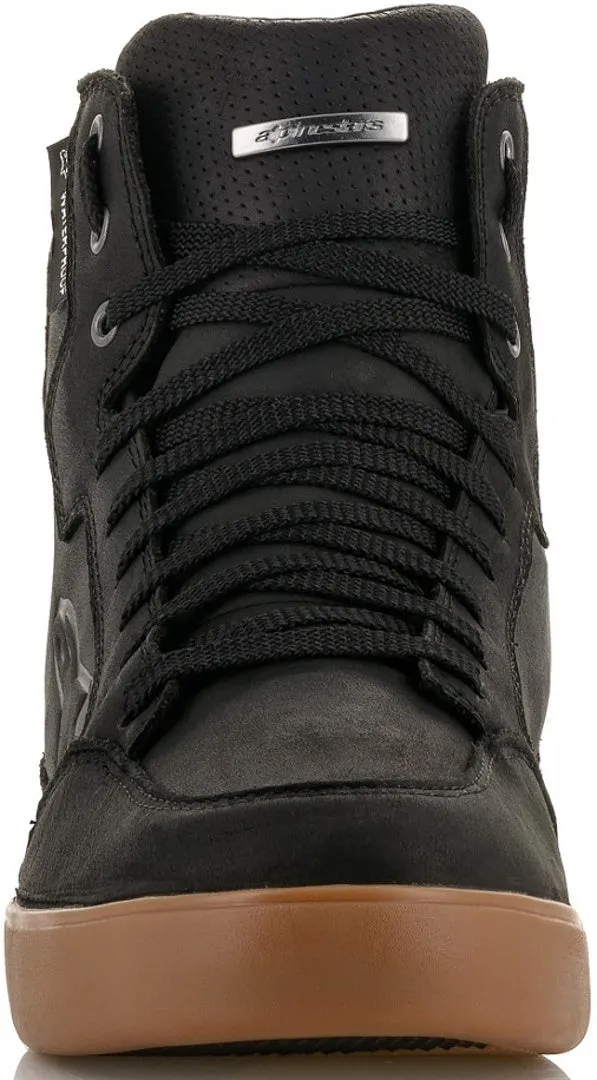 ALPINESTARS J6 WATERPROOF RIDE SHOE - BLACK/GUM