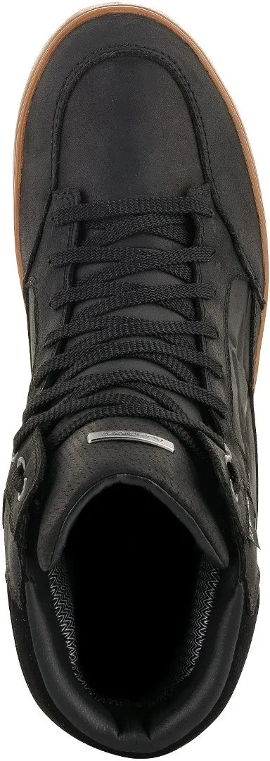 ALPINESTARS J6 WATERPROOF RIDE SHOE - BLACK/GUM