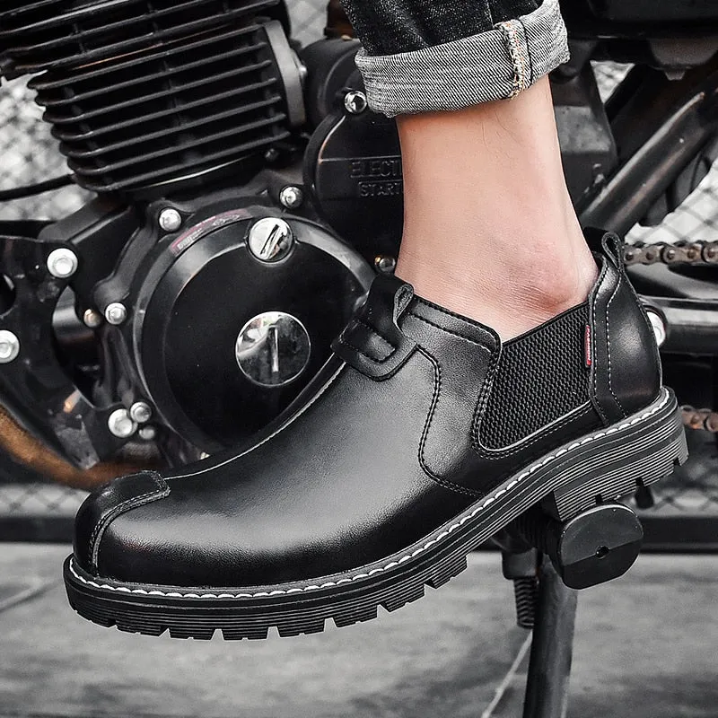 Ankle Cut Oxford Boots