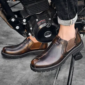 Ankle Cut Oxford Boots
