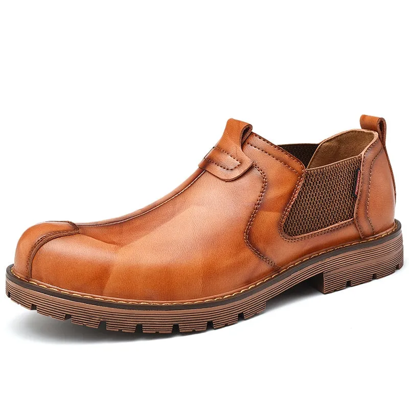 Ankle Cut Oxford Boots
