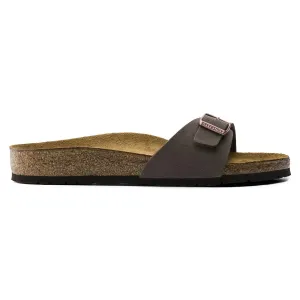 Birkenstock Womens Madrid Birkibuck Narrow Mocha