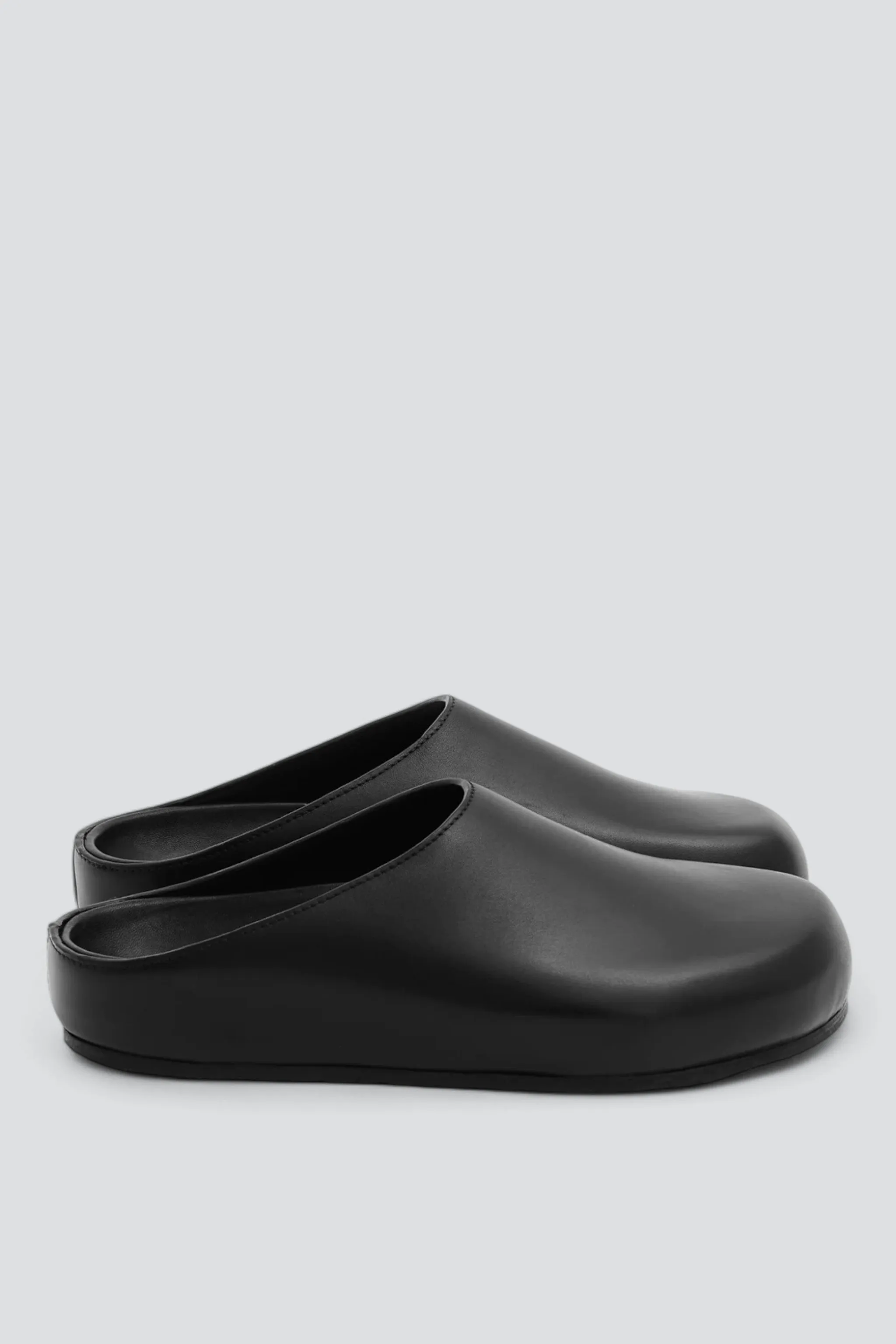 Black W Wearing Clog