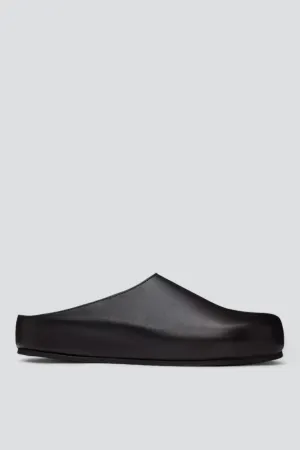 Black W Wearing Clog