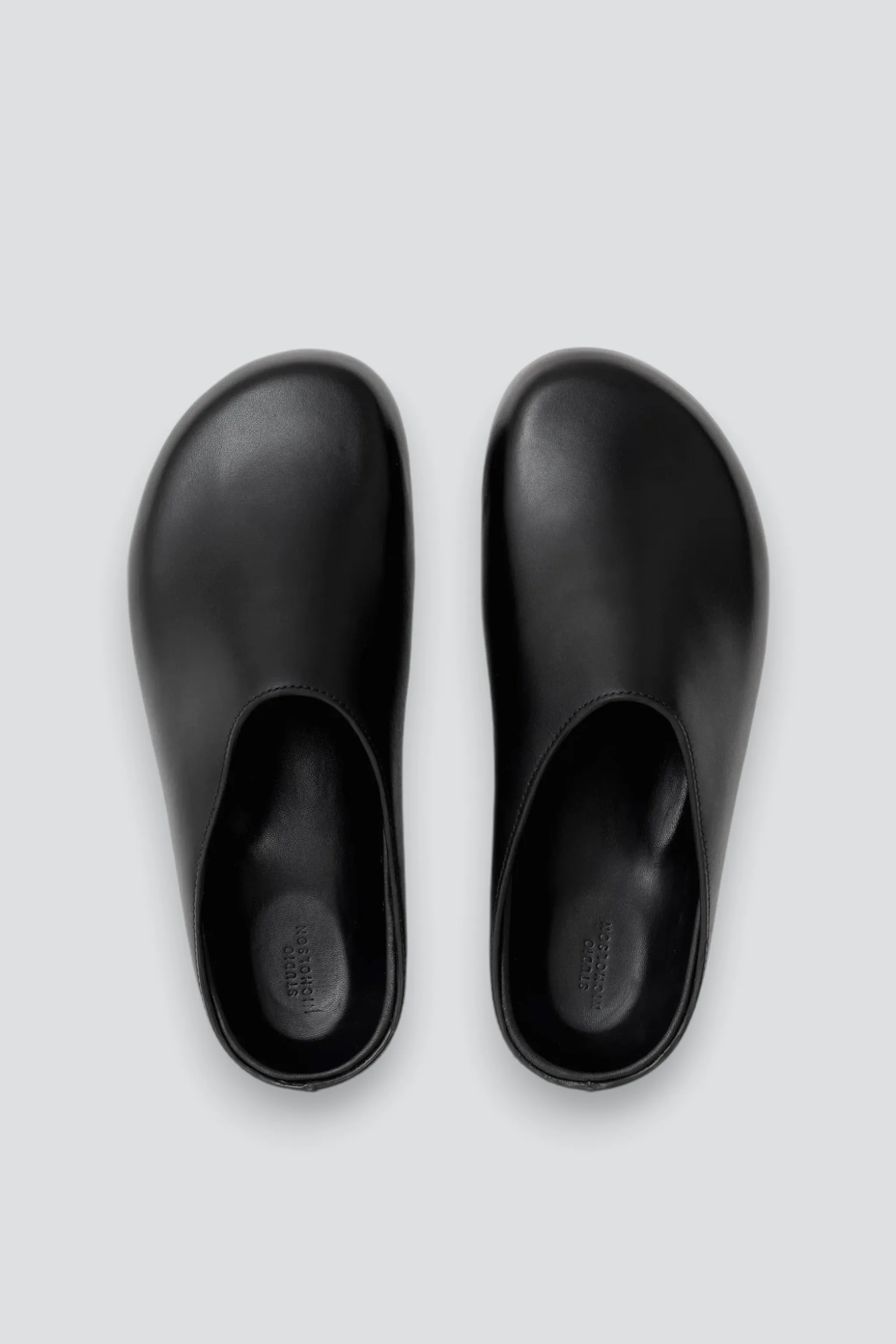Black W Wearing Clog