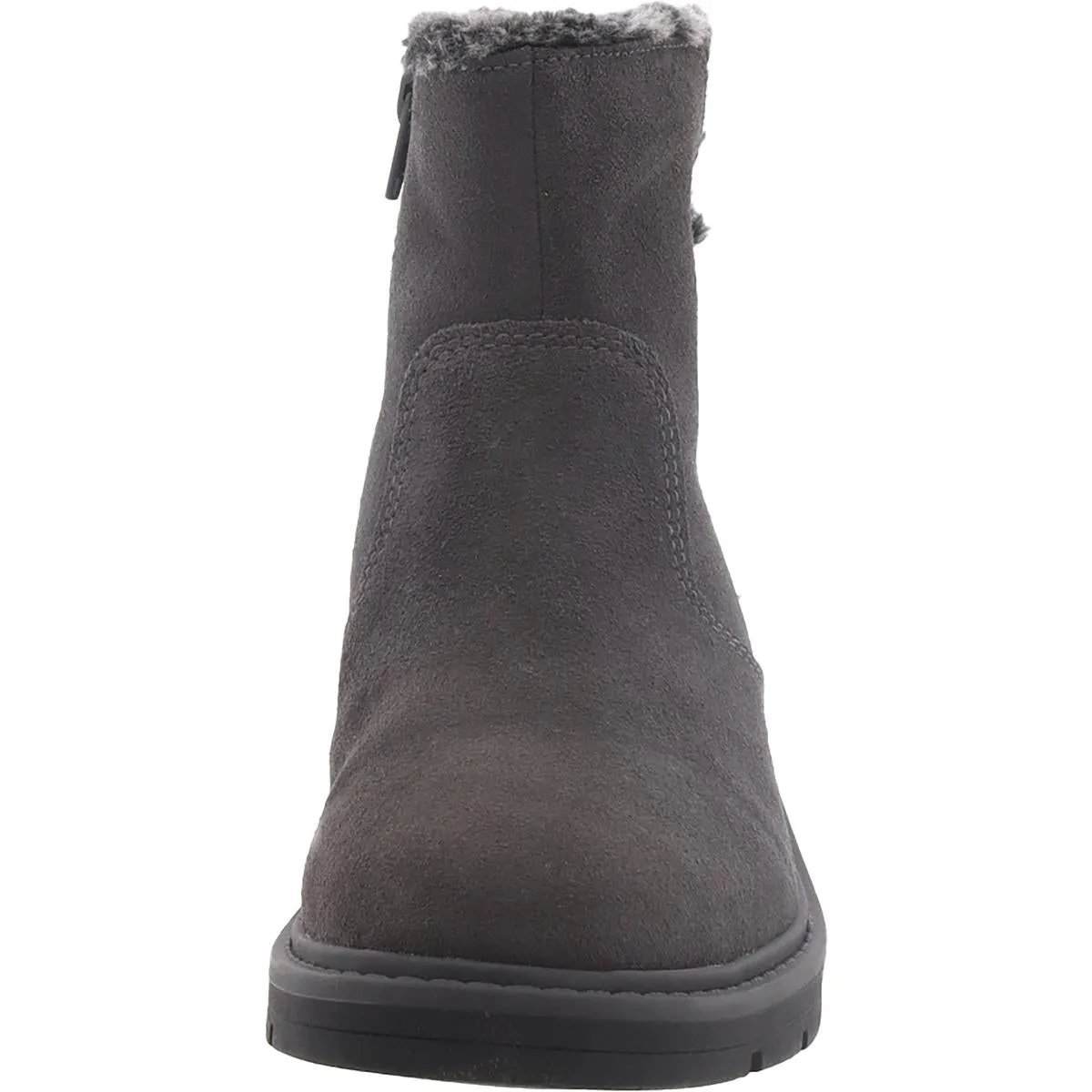 Clarks Womens Ivery Opal Suede Cold Weather Ankle Boots