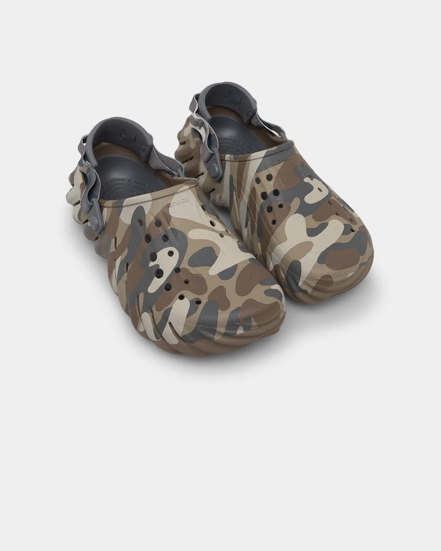 Crocs Echo Camo Redux Clog Charcoal