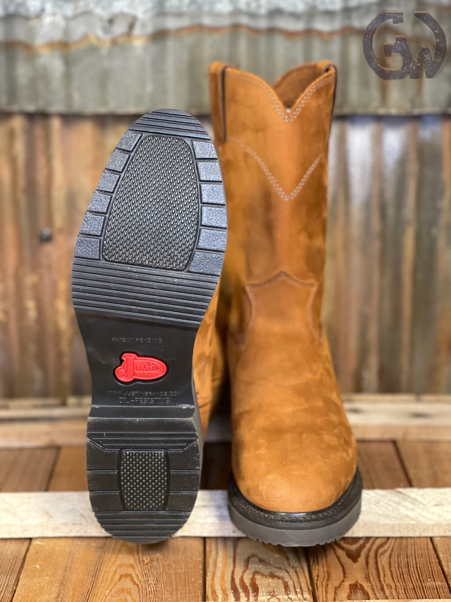Justin 10" Conductor Work Boot