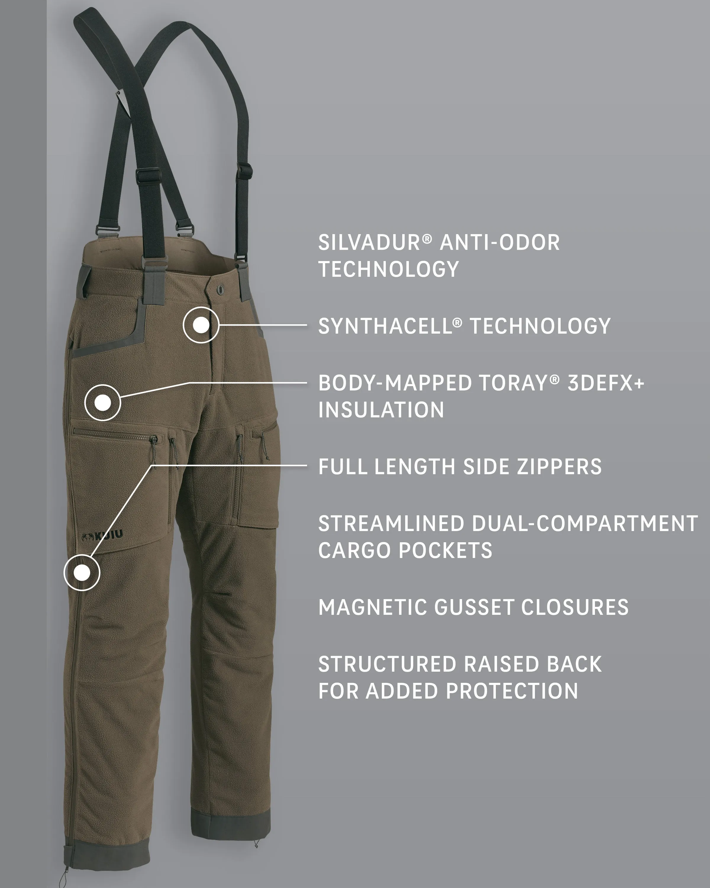 KUIU Proximity Insulated Pant | Ash