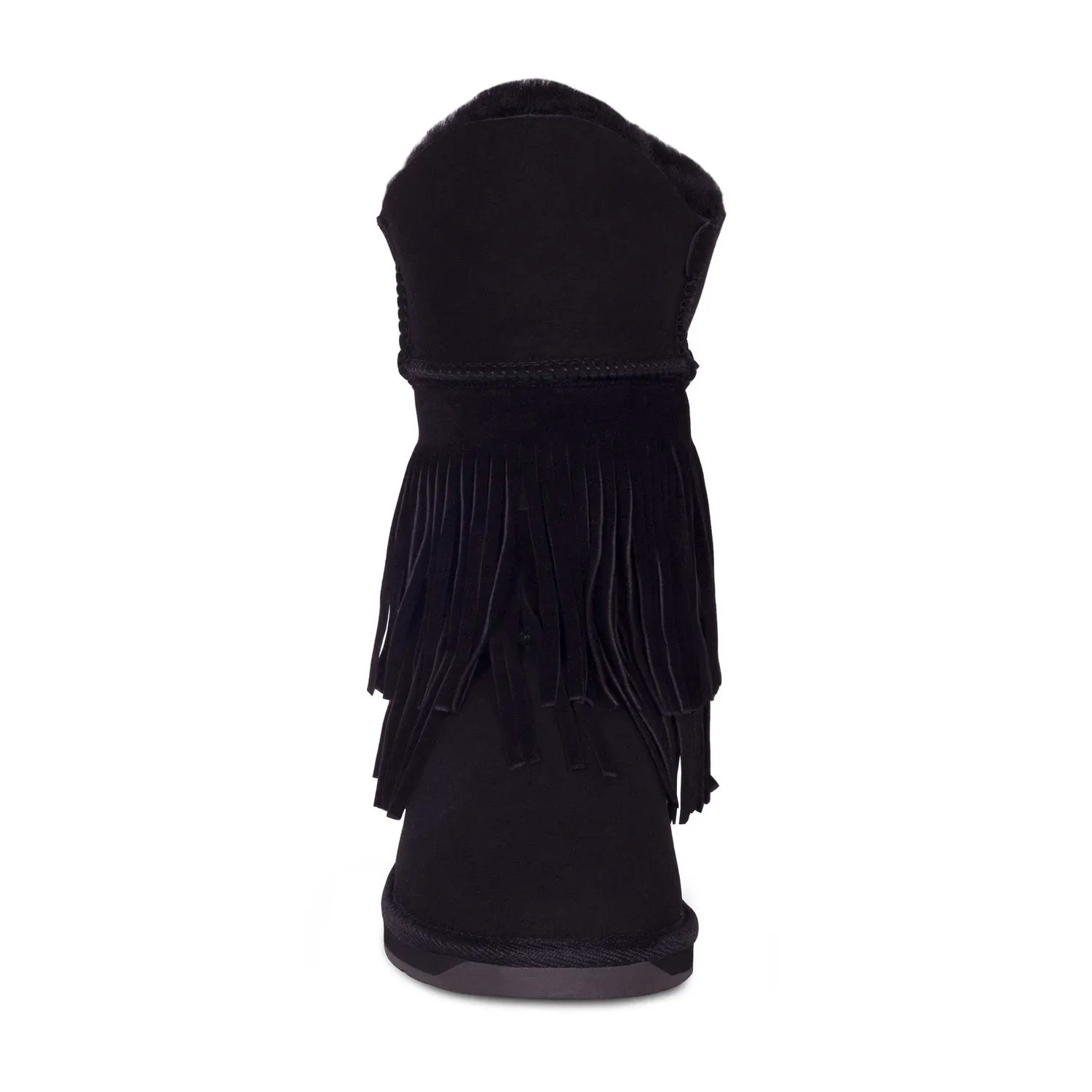 Ladies Classic Fringed Sheepskin Boot