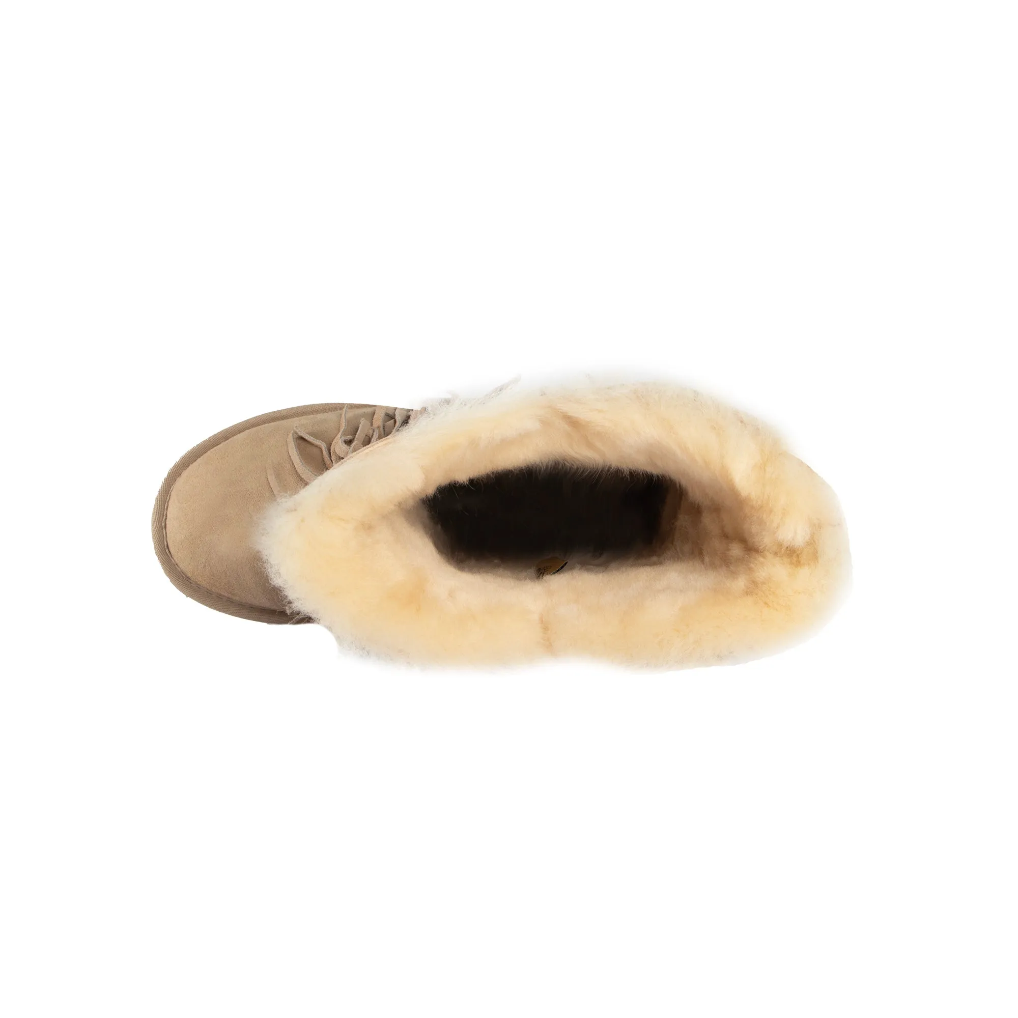 Ladies Classic Fringed Sheepskin Boot