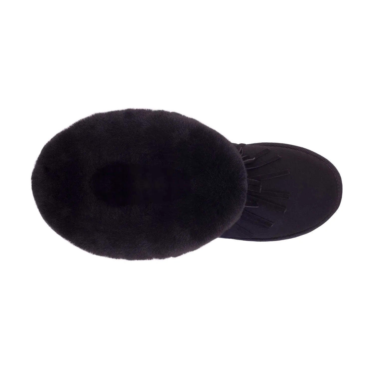 Ladies Classic Fringed Sheepskin Boot