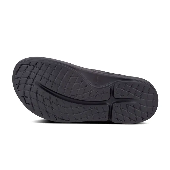 Men's Oofos Ooahh Slide in Black