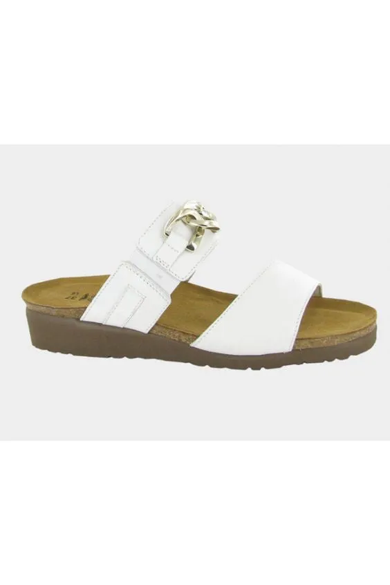 Naot Victoria White Slide