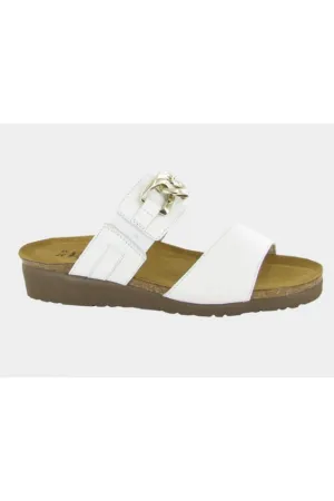 Naot Victoria White Slide