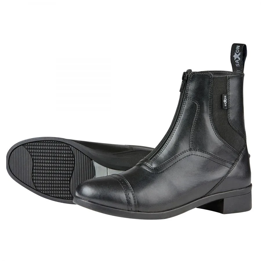 Saxon Syntovia Zip Children's Paddock Boots