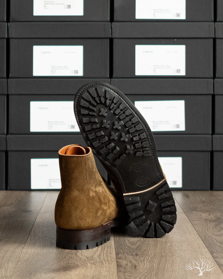 Service Boot - Mushroom Chamois Roughout - Commando - 1035