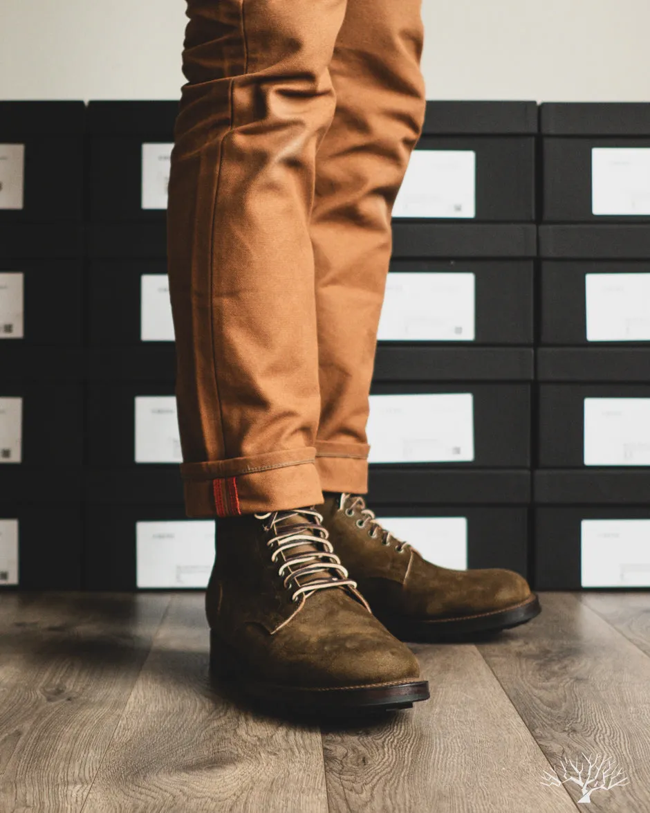 Service Boot - Mushroom Chamois Roughout - Commando - 1035