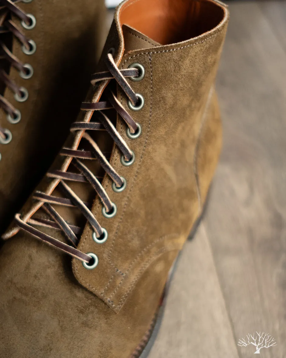 Service Boot - Mushroom Chamois Roughout - Commando - 1035