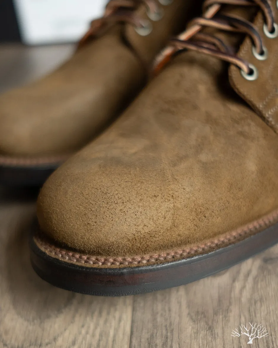 Service Boot - Mushroom Chamois Roughout - Commando - 1035