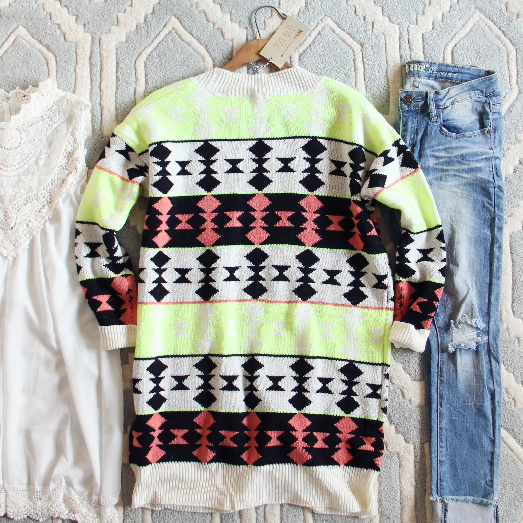 Snow Trails Cozy Sweater