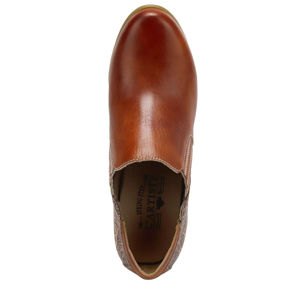 Spring Step Shoes L'Artiste Leatha Women's Leather Western Shooties