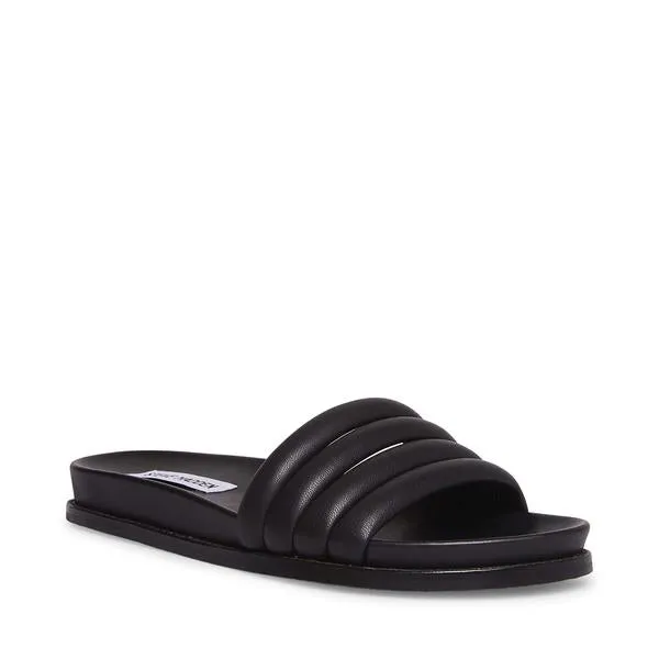 Steve Madden Drips Leather Slide Sandals