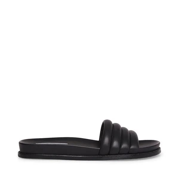 Steve Madden Drips Leather Slide Sandals