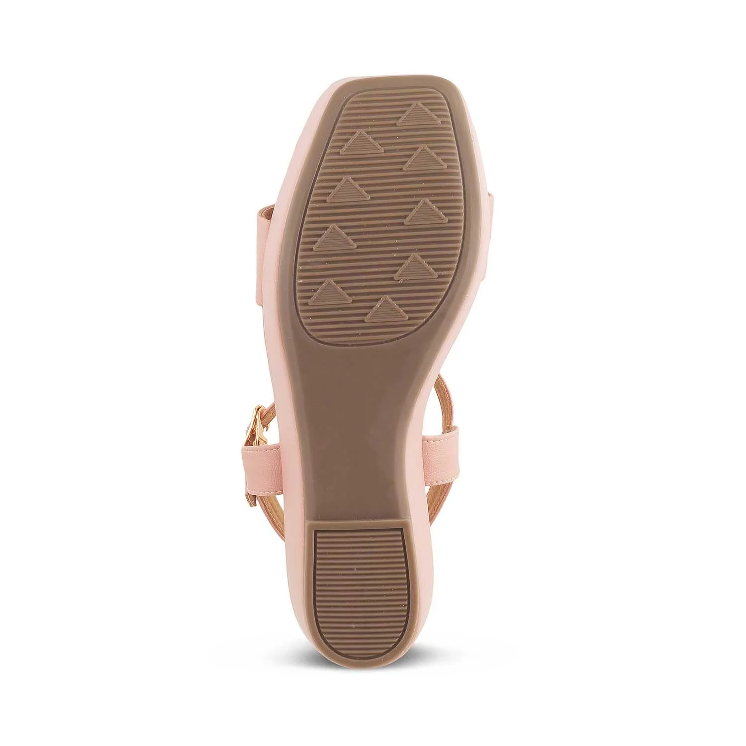 tresmode Amsterdam Pink Women's Dress Wedge Sandals - Elevate Your Style with Elegance and Comfort || Size (EU-39/UK-6/US-8)