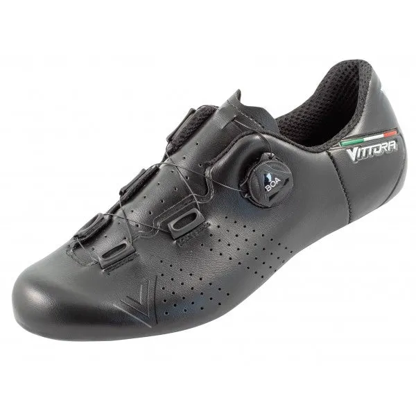 VITTORIA ALISE CARBON SOLE CYCLING SHOES BLACK